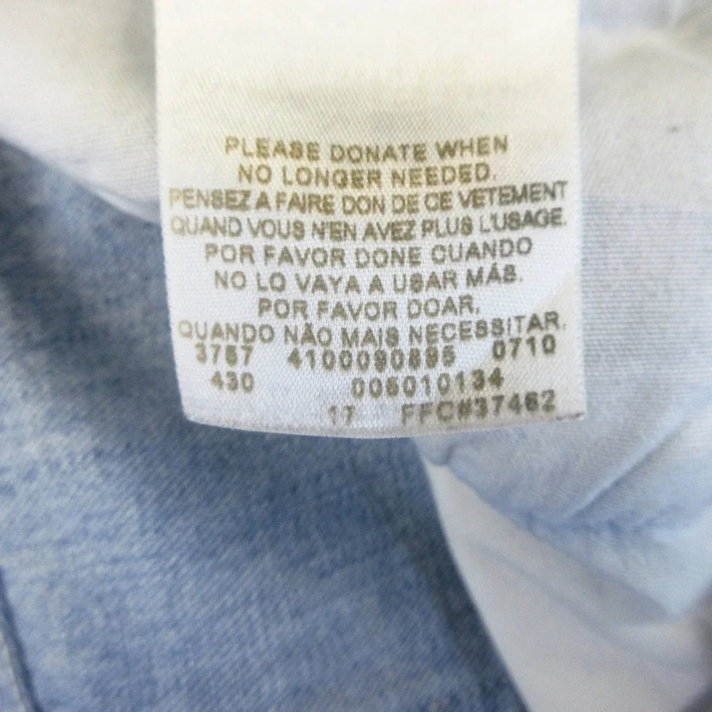 Levi's 501 Jeans Men 38x32 (Actual 37x30) Light Blue Straight Leg Button Fly